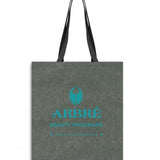 Dark Grey Arbré Tote Bag